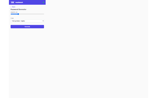 VaultMesh :: End-to-end encrypted password manager with autofill