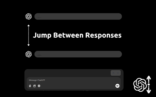 ChatGPT Response Navigator :: Jump between ChatGPT messages with a single click or keyboard shortcuts