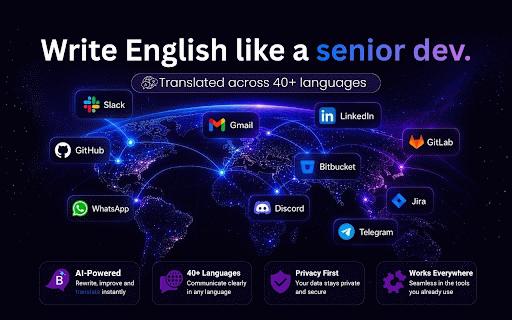 BetterSend — Rewrite Messages with AI :: Rewrite, translate and improve messages instantly across Slack, Gmail, LinkedIn, WhatsApp and more.