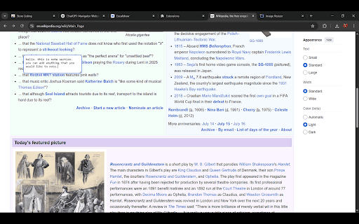 Copy-Pasta :: A simple extension to copy and paste text.