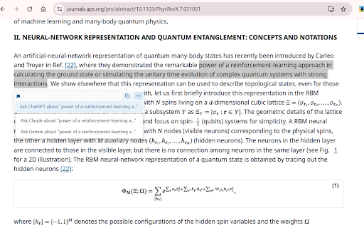 Promp - Ask AI from anywhere :: Highlight text and ask ChatGPT, Claude, or Gemini