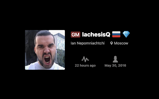 Chess.com RU/BY flags :: Replaces gray flags on chess.com with RU or BY flag.