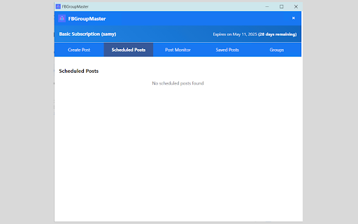 FBGroupMaster :: FBGroupMaster - Advanced tool for Facebook groups management