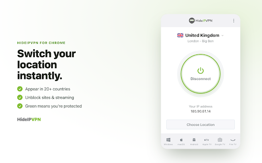 HideIPVPN - VPN and Smart DNS services :: Hide your IP address and bypass blocks and restrictions