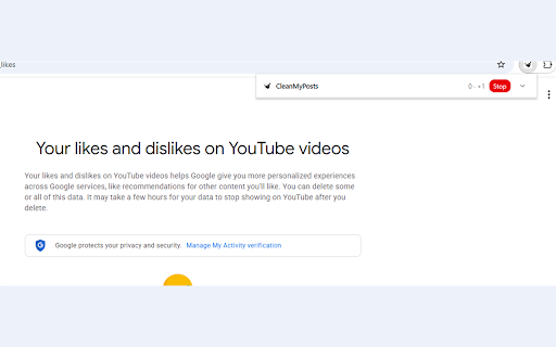 CleanMyPosts :: Bulk-delete your posts, replies, reposts, likes and followings on X, and your comments and liked videos on YouTube.