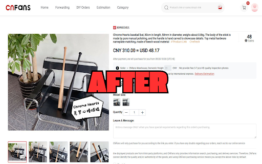 CNFANS Risk Reminder Remover (2025) :: Removes popups and UI elements on CNFans. Uses a referral only with user consent.
