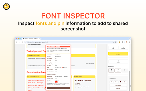 PenShot -> Draw + Inspect + Screenshot + Share :: Draw, annotate, and capture screenshots on any website with shapes, element scanning, font inspector, and Lorem Ipsum replacement.