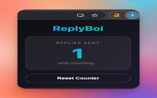 ReplyBoi :: Count your daily replies on X (Twitter)