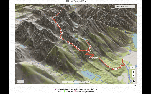Better Peakbagger :: Captures Garmin and Strava into Peakbagger drafts, plus 3D maps, GPX analysis, beta filters, dark mode, and more.