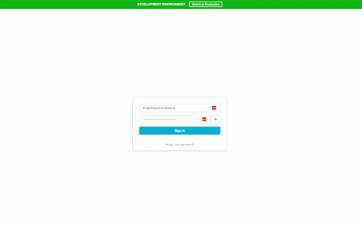 Environment Switcher :: Switch between development and production environments with visual indicators