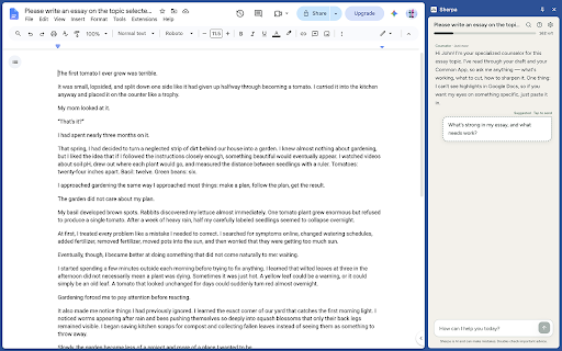 Common App College Counselor | Sherpa 2026-27 :: Get expert guidance beside your Common App for the 2026–27 cycle. 24/7 help on activities, essays, college supplements, and more.