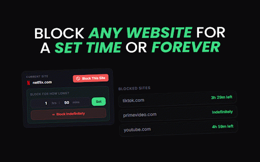 FocusShield - Block Online Distractions :: Block distracting content on social media and custom sites. Stay focused, browse smarter, reclaim your time.