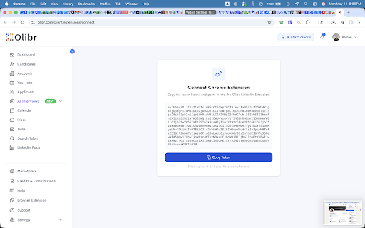 Olibr - Candidate Capture :: Capture candidates from LinkedIn & Naukri into your Olibr database