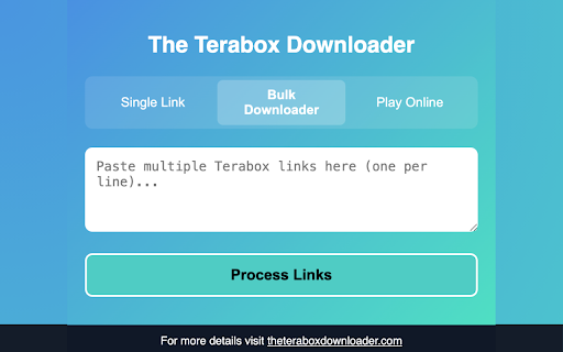 The Terabox Downloader :: Download files from Terabox easily