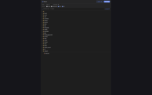 Harvest: Website Downloader & Resource Inspector :: Inspect any site's HTML, CSS, JS, images, fonts & 3D assets, crawl multiple pages, and export a runnable offline copy.
