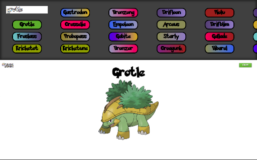 Generation 4 - Pokédex :: My Extensions