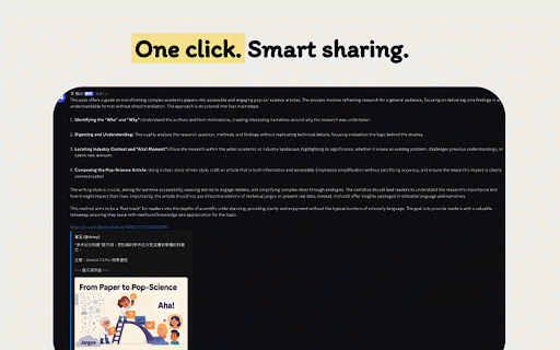 Share to Discord :: Customize and share social media posts to Discord with AI