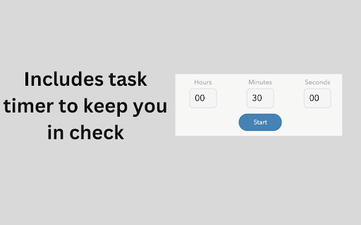 Taski - Task Manager :: A powerful task manager that keeps you on track with a built-in timer.
