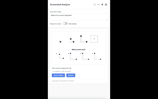 Screenshot Analyzer :: Capture and analyze screenshots the smart way.