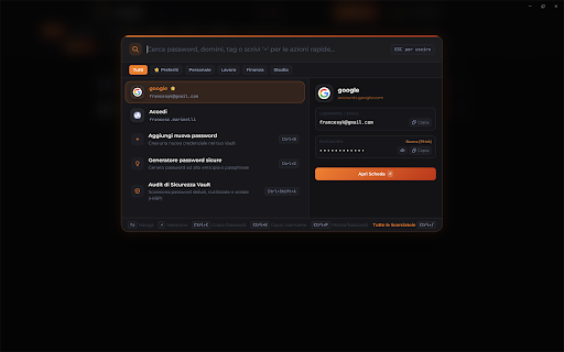 Vaulty — Auto-fill & Quick Login :: Vaulty Password Manager con Auto-fill, Auto-login Intelligente e Modalità Rapida