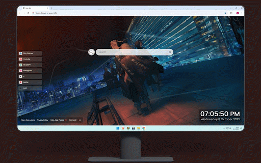 Tokyo Revengers Mikey & Draken Live Wallpaper :: Mikey and Draken from Tokyo Revengers standing on rooftop with neon Tokyo cityscape behind.