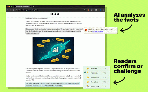 Navigate Compass – Fact Check All Your News! :: Verify news claims, fact-check in real time, and explore trusted knowledge sources as you browse.