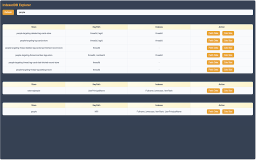 IndexedDB Explorer :: Explore and manage IndexedDB databases in your browser