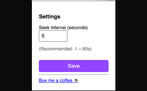 Twitch VOD Helper :: customize seek/skip intervals on Twitch VODs.
