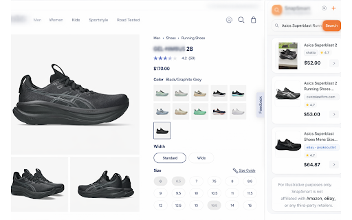 SnapSmart :: Capture any product image and instantly compare prices across online stores