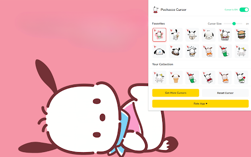 Pochacco Cursor ★ Custom Cursor for Chrome™ :: Browse with 40+ cute cursors featuring Pochacco and his friends!