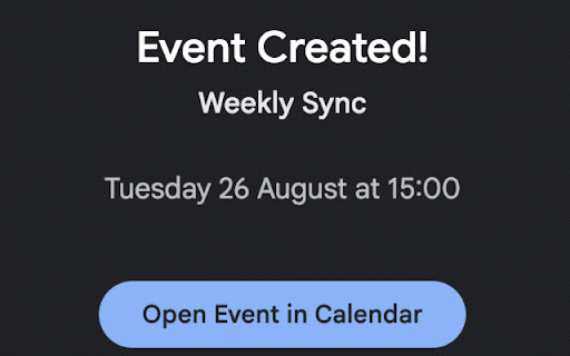 Text to Calendar - AI Event Scheduler :: Turn any text into a Google Calendar event in seconds.