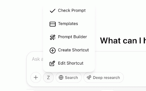 Zenith - Shortcuts :: Manage your LLM context efficiently