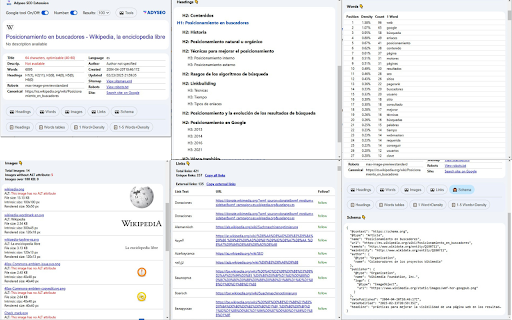 Adyseo SEO Extension :: Analyze search results and audit web pages with advanced SEO tools directly from Chrome.