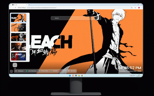 Bleach Wallpaper :: Stunning Bleach wallpaper featuring Soul Reapers, Hollows, and epic supernatural battle scenes.