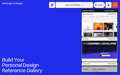 SiteSnap: Full Website Screenshots :: Capture perfect full-page screenshots with cloud sync.