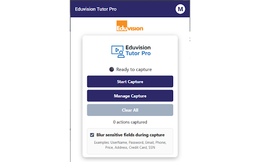 Eduvision Tutor Pro :: Create interactive tutorials by capturing user actions.