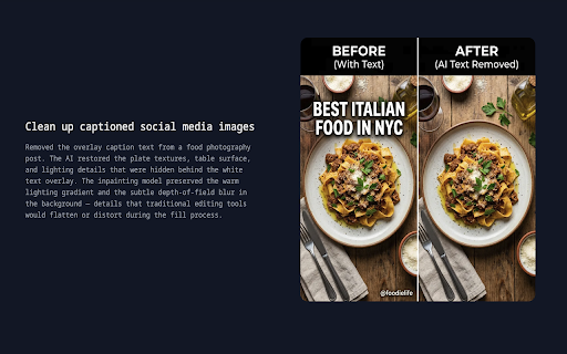 Image Text Editor :: Open AI image text editing tools from any page.