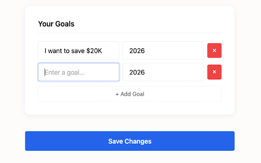 LifeVision :: A motivational new tab page showing your life in weeks, remaining time, and personal goals to keep you focused and motivated.