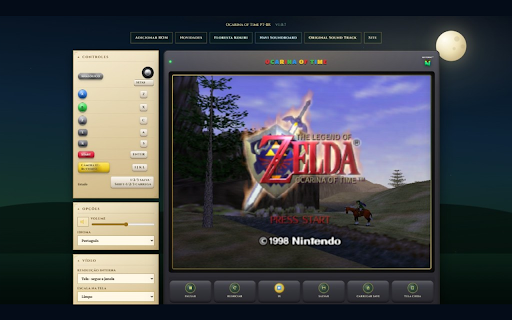 Ocarina of Time :: Jogue The Legend of Zelda: Ocarina of Time no Chrome. Importe sua ROM e comece a aventura.