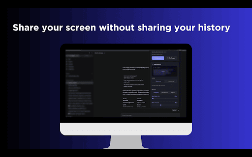 Sidelong — Blur Chat History & Screen Privacy :: Blurs your AI chat history before you share your screen. A cursor spotlight keeps it readable to you, and nobody else.