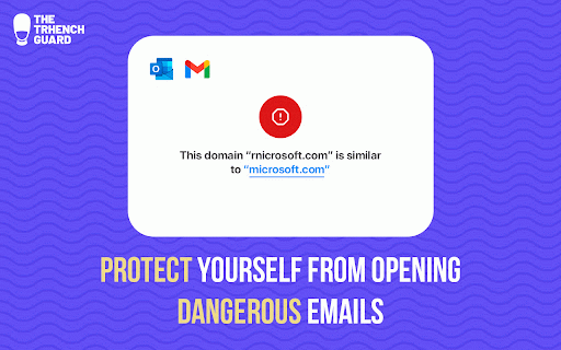 The Trench Guard - Protect your inbox from Phishing :: System that detects and blocks phishing attempts in real-time. Keep your information safe with our advanced antiphishing algorithm