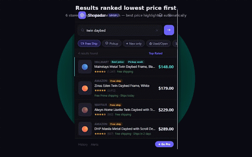 Shopadar :: Search any product across 10+ stores instantly, ranked by price.