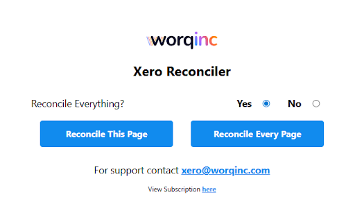 Xero Bank Reconciler :: This will reconcile Xero Bank transactions according to your set configurations.