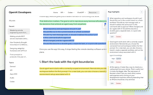 GlowNote - Web Highlighter & Annotator :: Highlight web text, add tagged notes, export notes, and sync them with WebDAV and Notion.