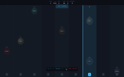 StarType Typing Practice — Typing Tutor & WPM Game :: Typing game and tutor. Destroy asteroids, practice words, quotes, custom text, and timed drills to build WPM and accuracy.