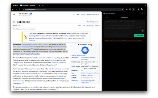 Brain Extension :: AI-powered Second Brain and Autonomous Web Pilot