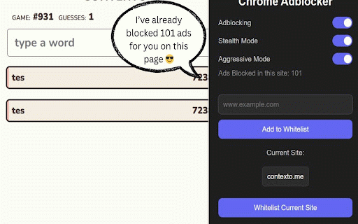 Chrome Adblocker – The Best Free Ad Blocker for Chrome :: Blocks all ads: banners, video ads, redirects. Secure and customizable site whitelisting.
