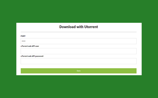 Utorrent For Chrome - Integration Module :: Integration Module For Utorrent, Utorrent For Chrome