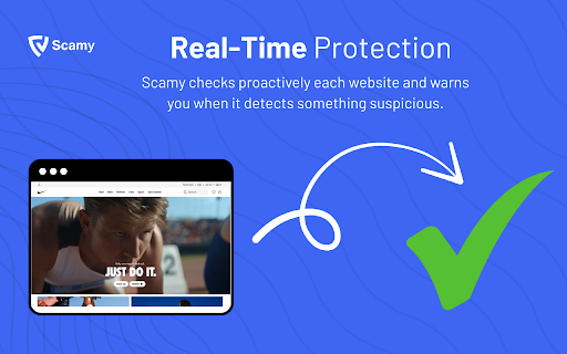 Scamy :: Advanced scam and malicious URL detection with user statistics.