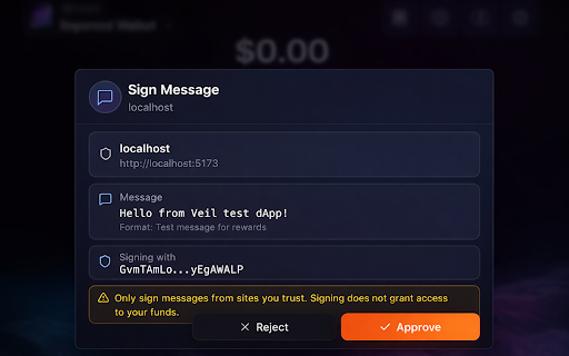 Veil :: Privacy by default. Multi-chain wallet for Ethereum and Solana—private transfers and burner identities.